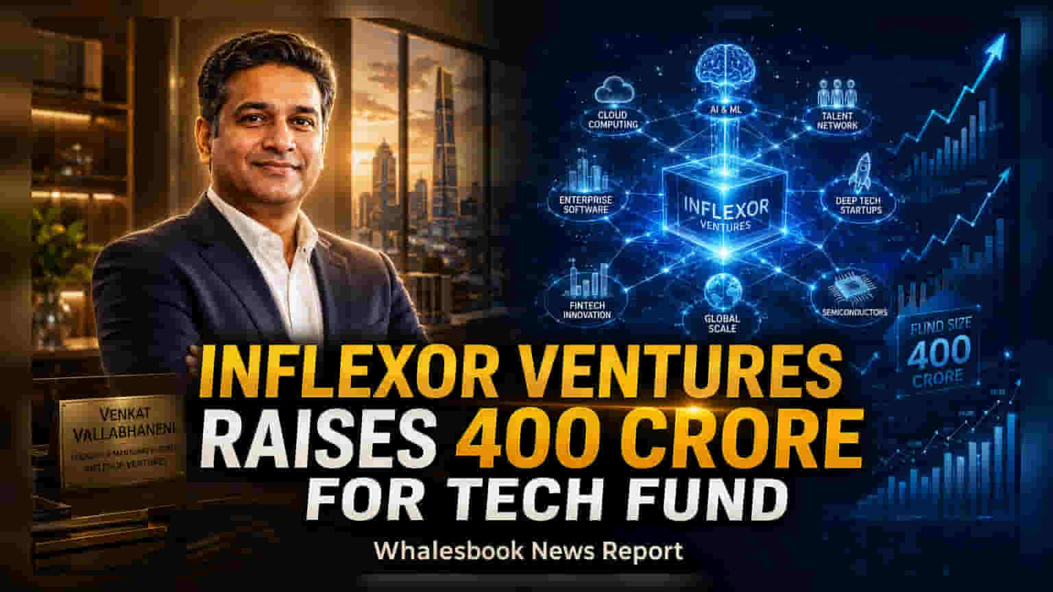 Inflexor Ventures Raises ₹400 Crore for Third Tech Fund