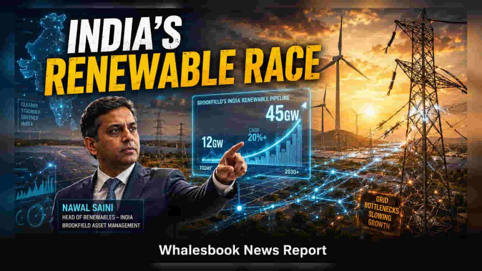 Brookfield Targets Southern India Projects To Avoid Grid Congestion