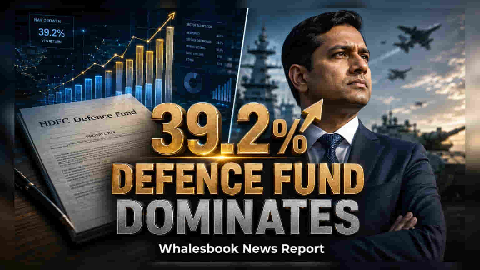 HDFC Defence Fund: जबरदस्त कामगिरी! ३ वर्षांत तब्बल ३९.२% परतावा, सर्व थिमॅटिक फंडांना मागे टाकले