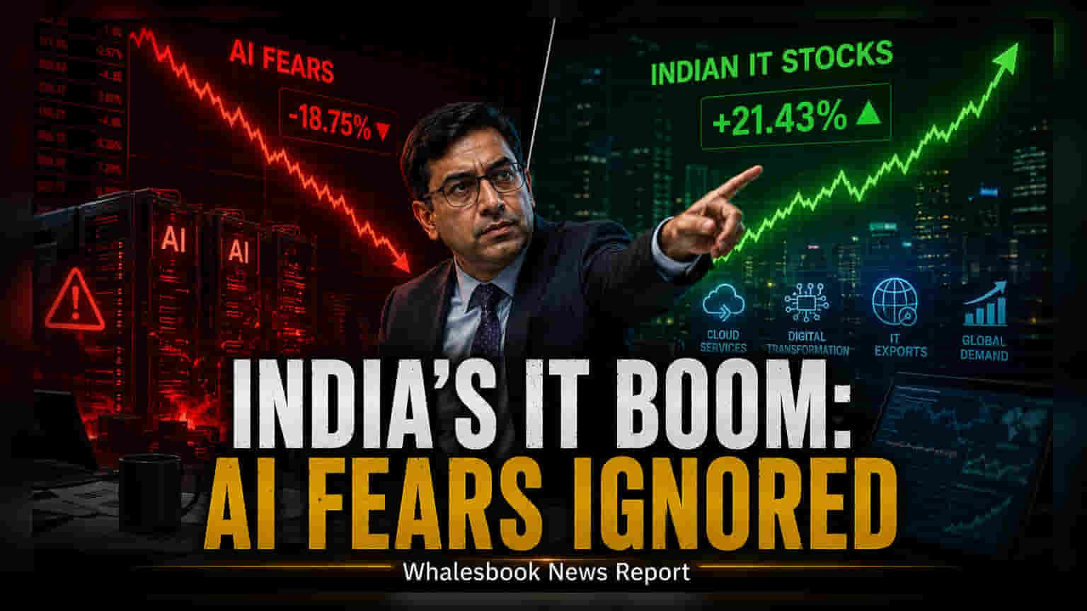 Nifty IT Index: முதலீட்டாளர்கள் பாதுகாப்புப் பங்குகளை நாட்டம்! IT Sector ஷேர்கள் **3.5%** உயர்வு!