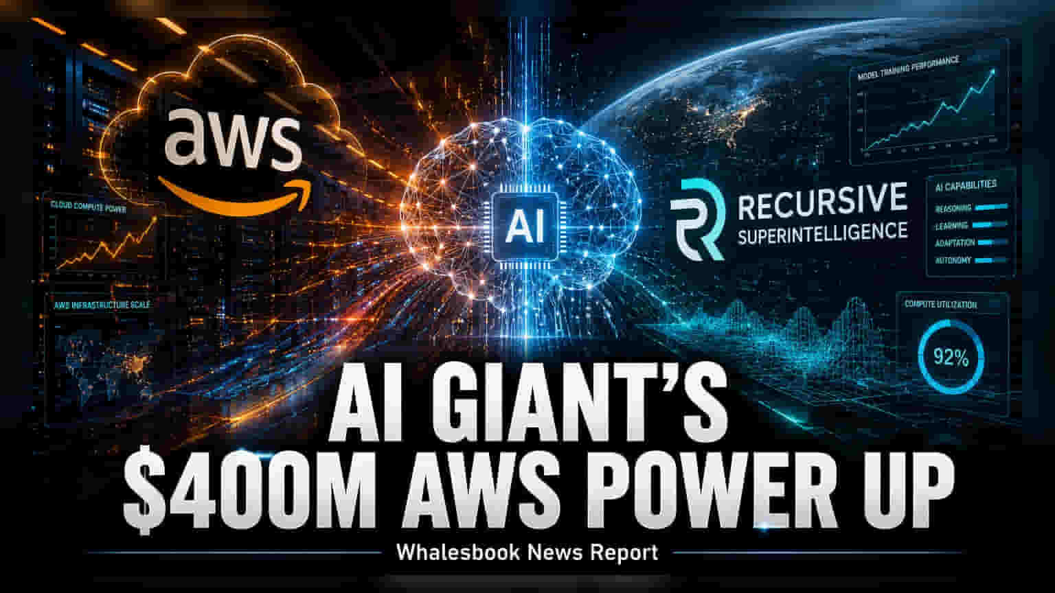 Recursive Superintelligence: AWS తో భారీ డీల్! $400 మిలియన్ల కంప్యూటింగ్ పవర్ కోసం ఒప్పందం