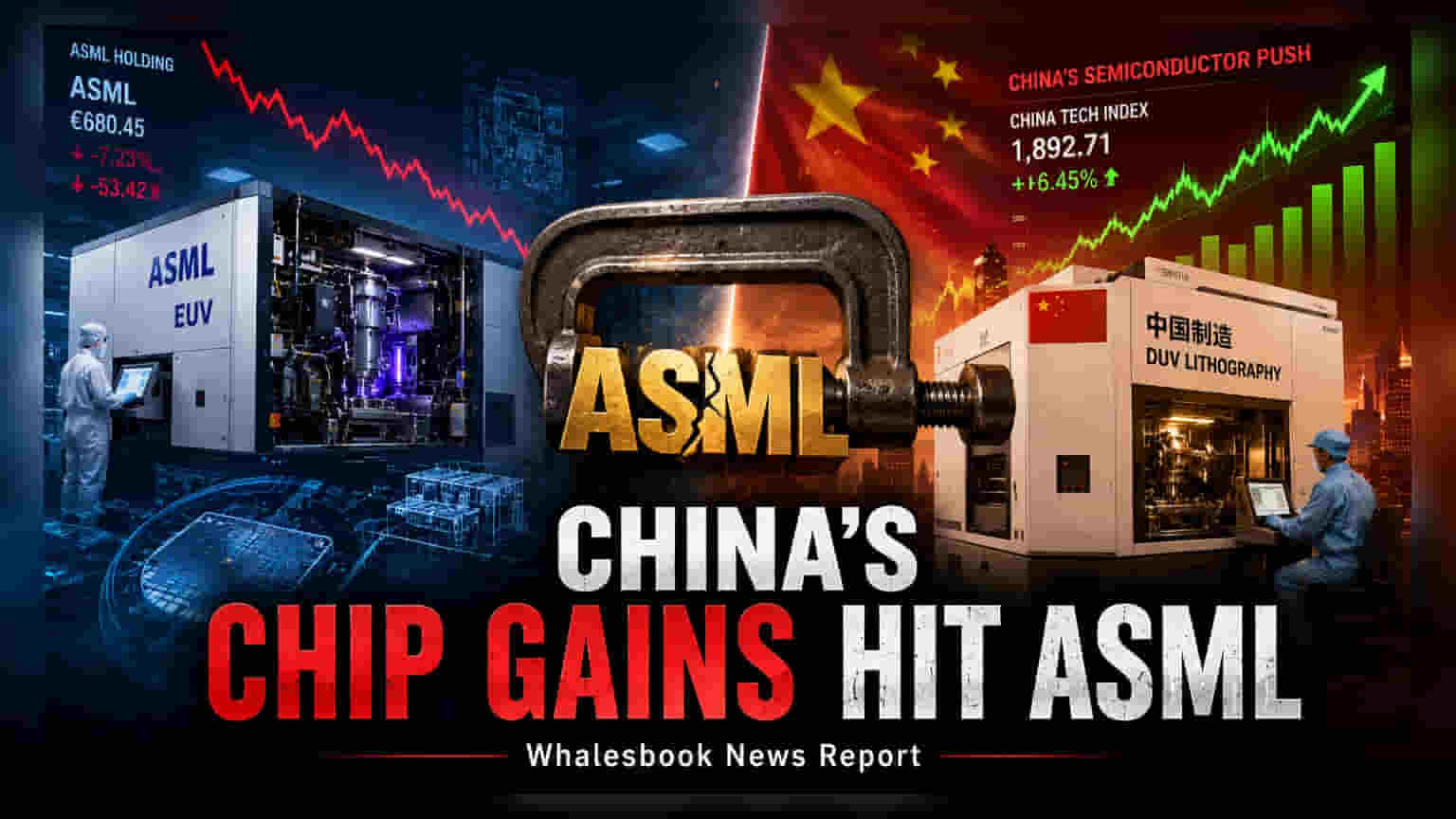 ASML Faces China Rivalry as Local Chip Tools Emerge