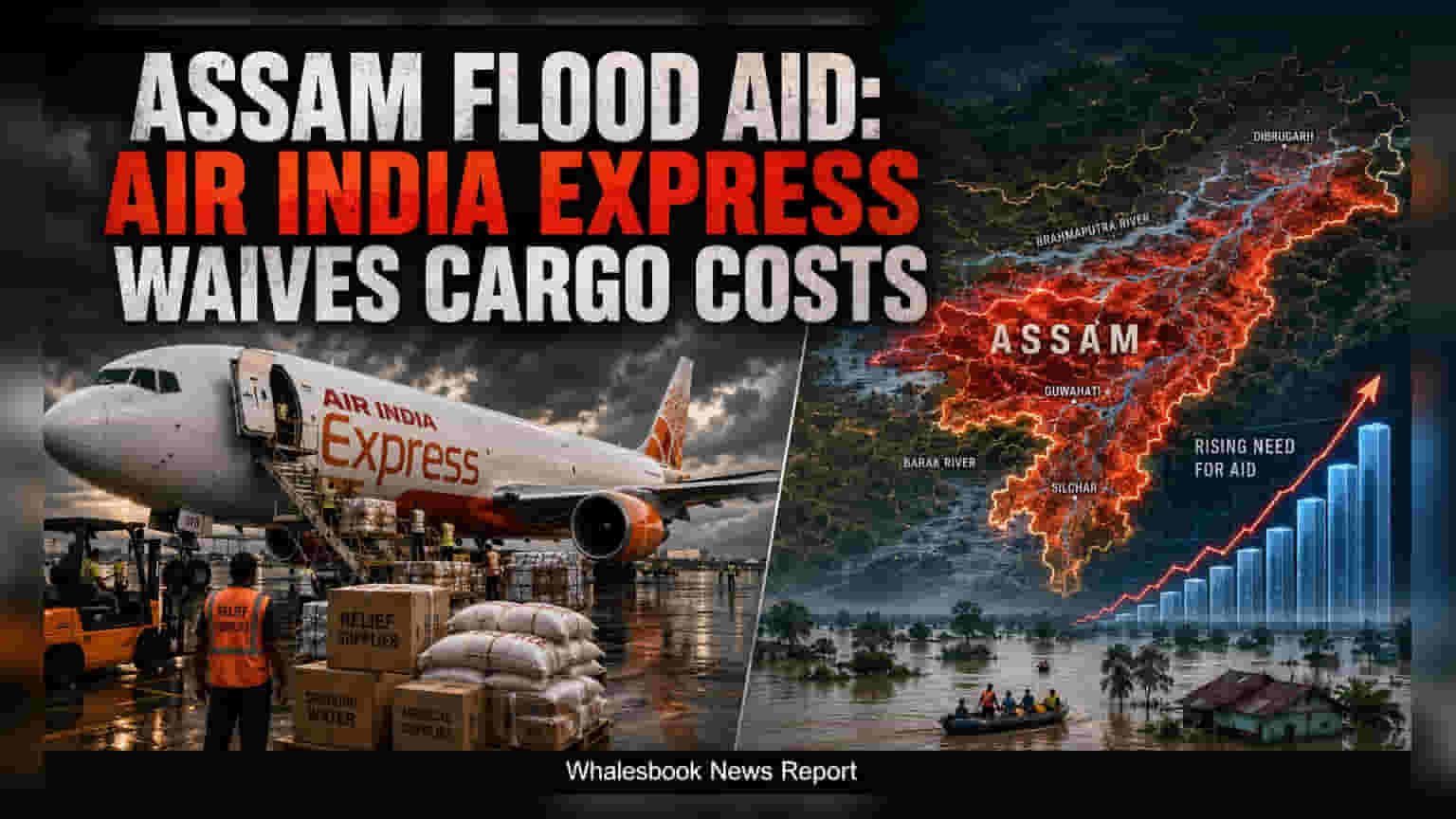 Air India Express Waives Cargo Fees for Assam Flood Relief