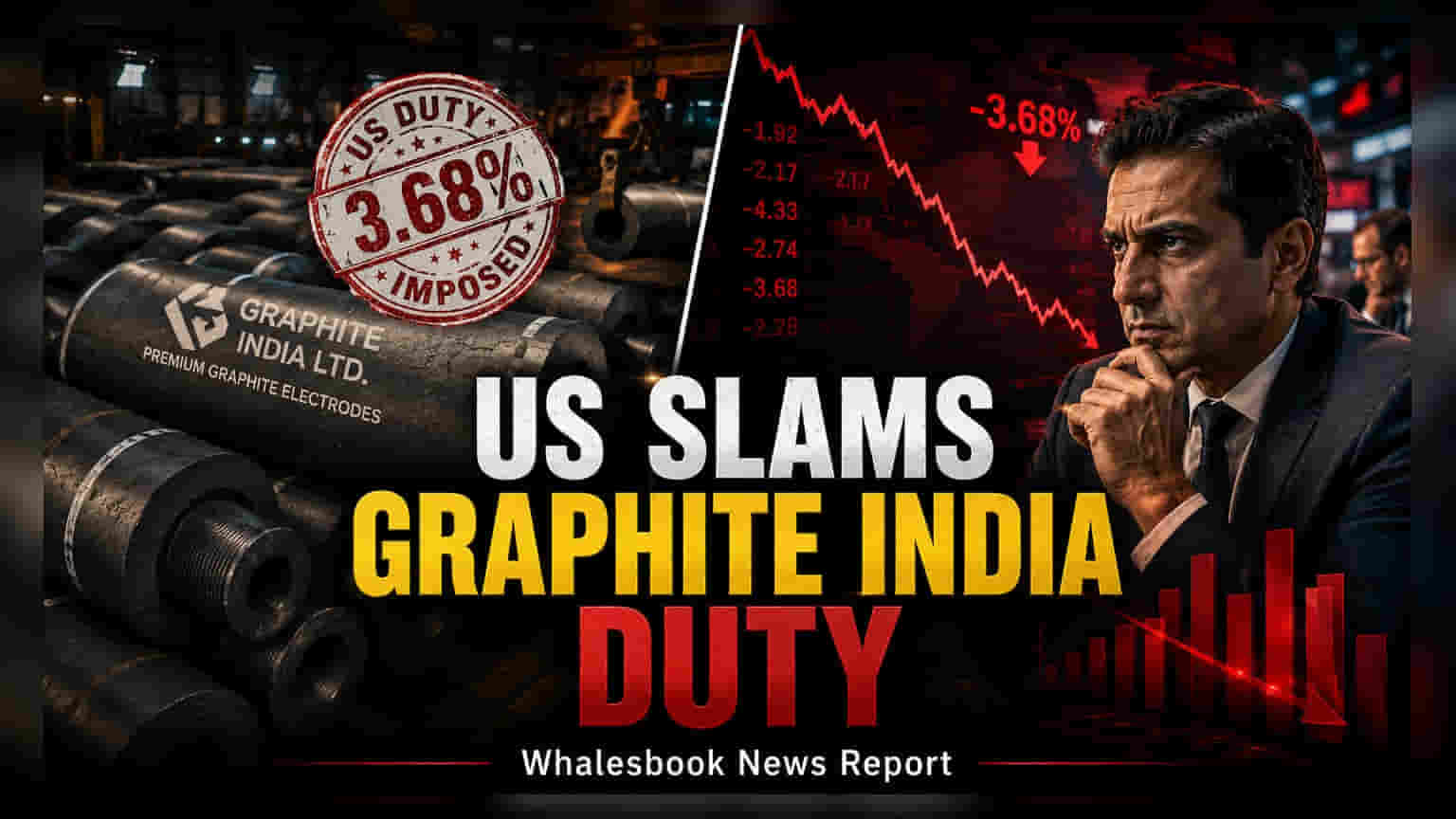 Graphite India Shares: અમેરિકાના 3.68% ડ્યુટીનો માર, શેર દબાણમાં