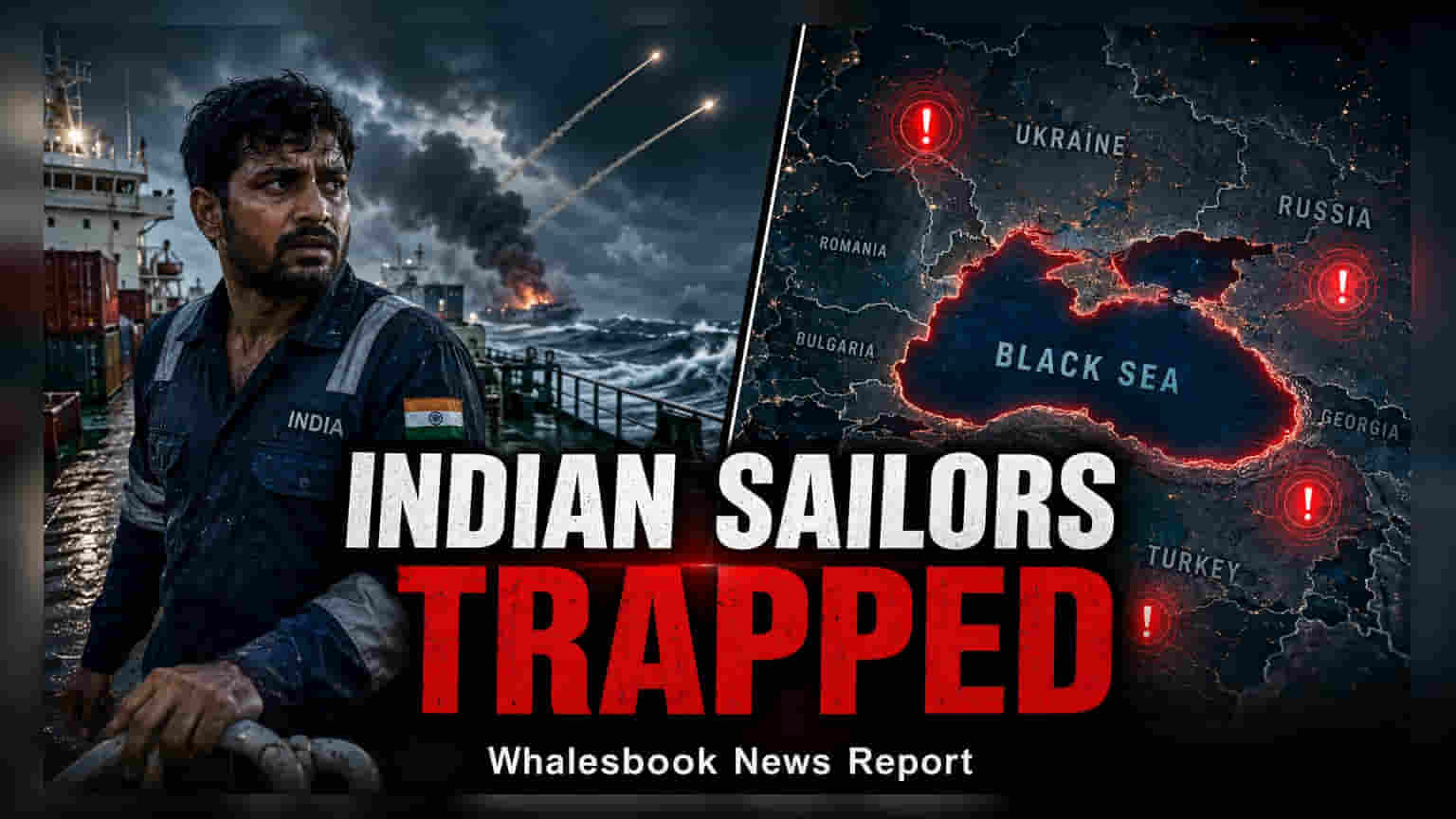 Ukraine War: यूक्रेन के बंदरगाह पर फंसे 13 भारतीय नाविक, मिसाइल हमलों का मंडरा रहा खतरा!