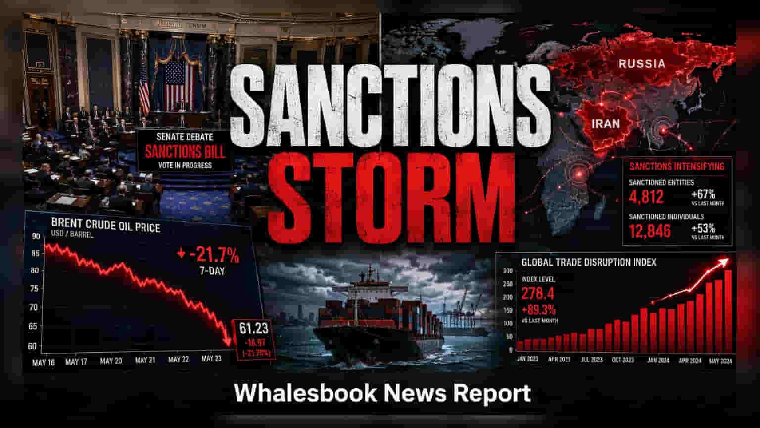US Senate Proposes Sanctions Bill Targeting Russian Oil Buyers