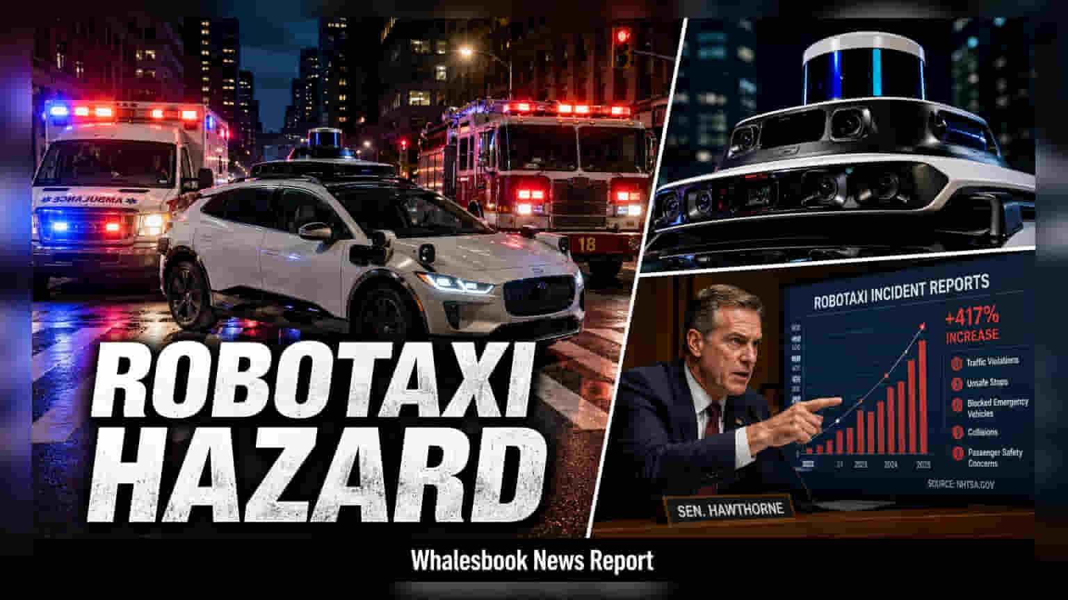 New US Bill Proposes Federal Safety Rules for Robotaxis