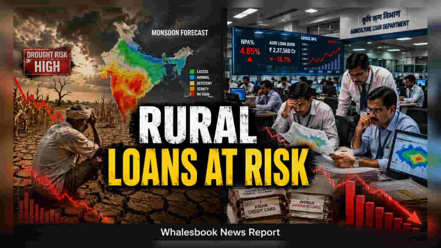 Banks Turn Cautious on Rural Loans as Monsoon Patterns Remain Erratic
