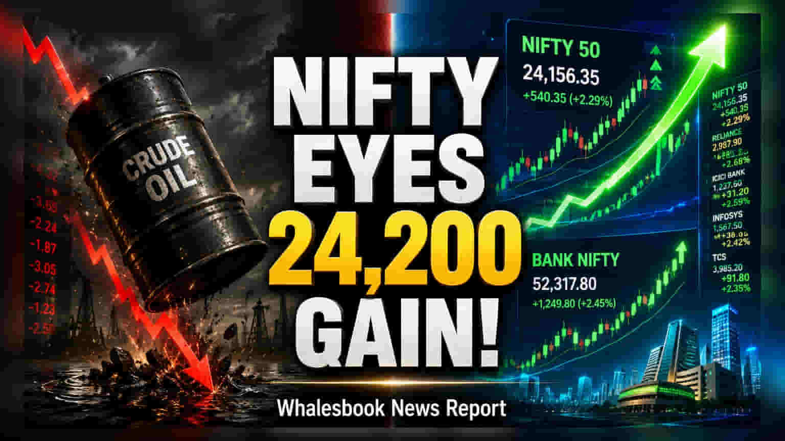 Nifty 50: ஆகஸ்ட் மாதாந்திர தொடர் ஆரம்பம் - 24,050 முக்கிய தடை?