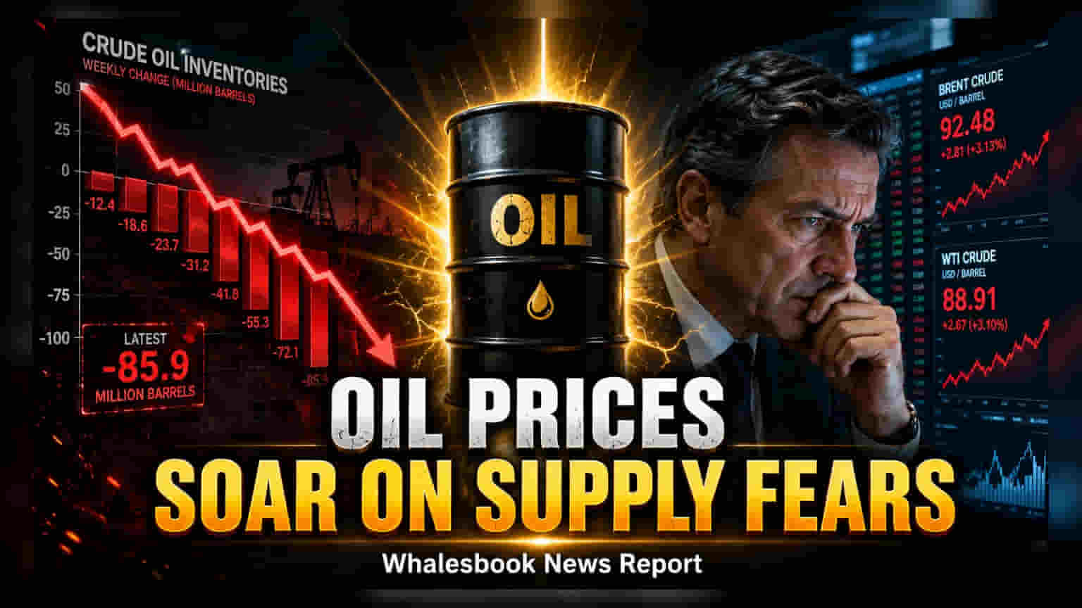 Crude Oil Prices: तेल की कीमतों में 3% का उछाल! अमेरिकी इन्वेंटरी डेटा में गिरावट से मिली रफ्तार