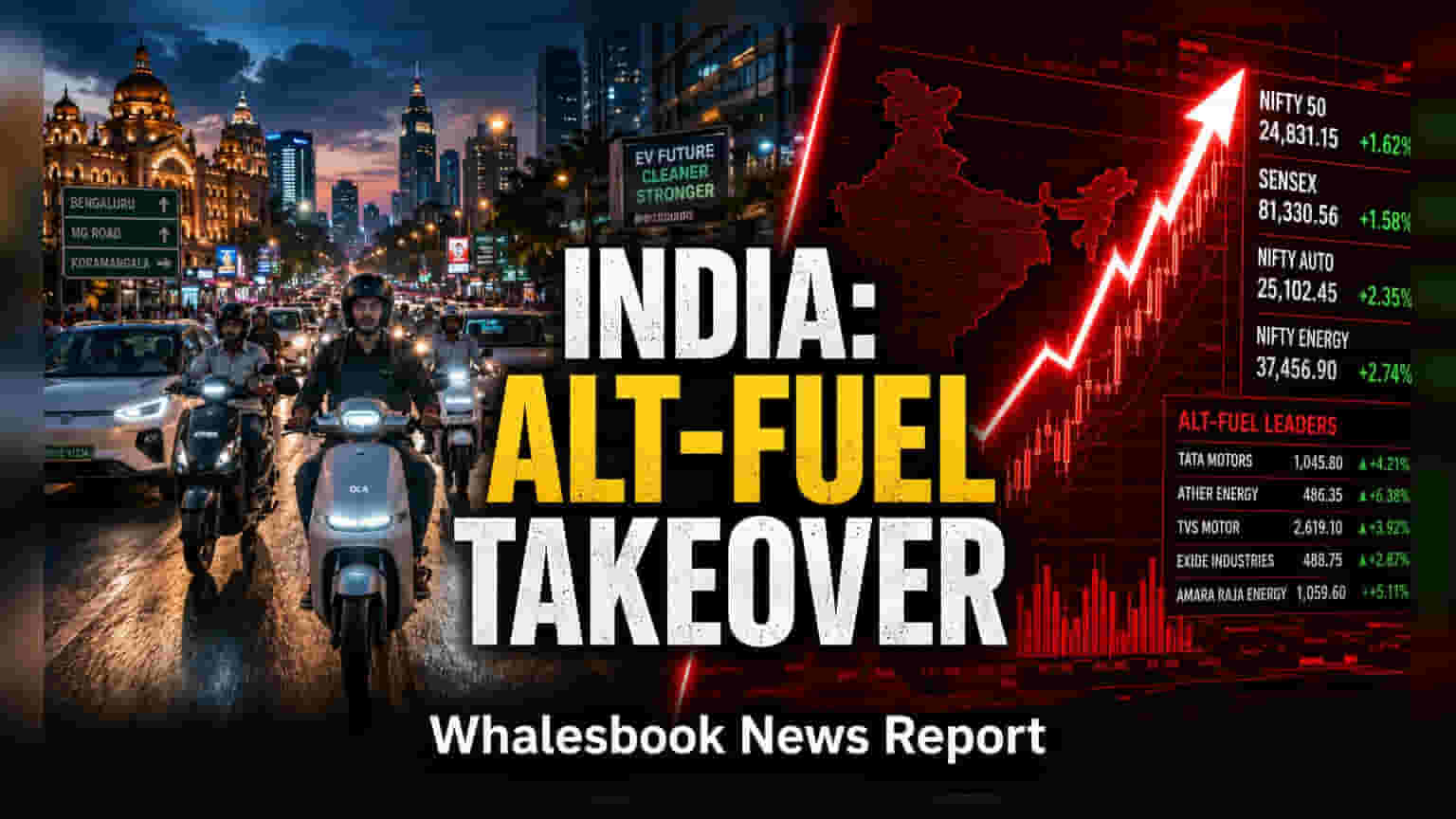 மாற்று எரிபொருள் வாகனங்கள்: இந்திய சந்தையில் 40% பங்களிப்புடன் புதிய மைல்கல்!