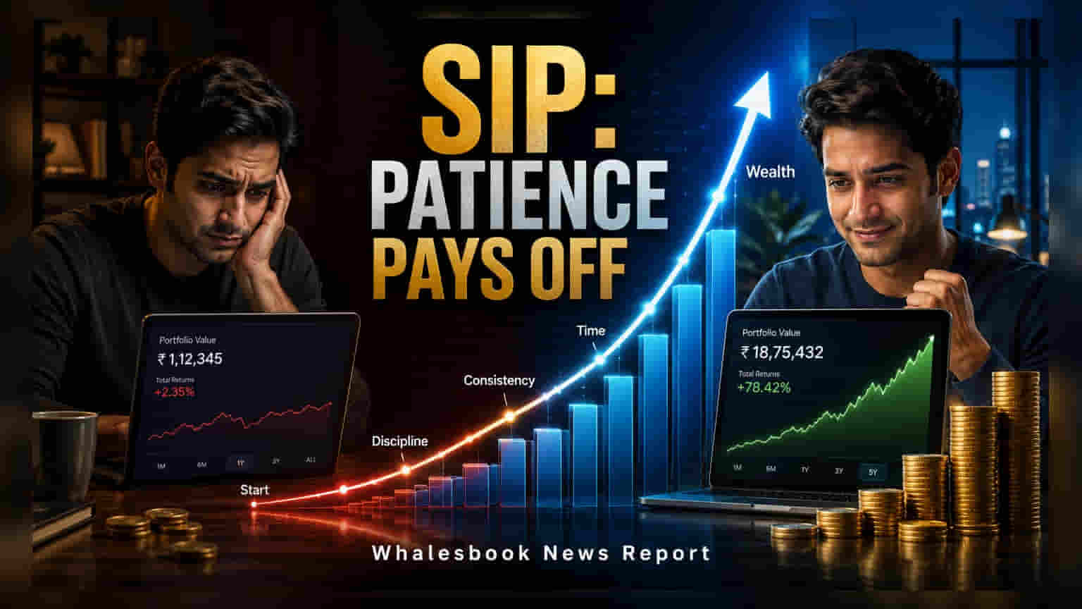 How SIP Compounding Shifts From Savings to Returns Over Time