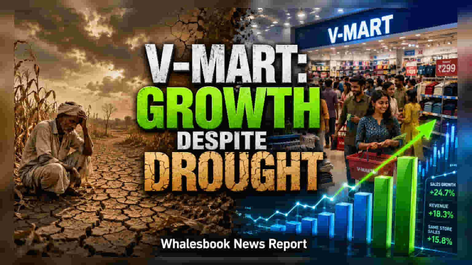 V-Mart Retail: मान्सूनची चिंता असूनही FY27 चे ग्रोथ टार्गेट्स कायम, कंपनीची जोरदार तयारी!