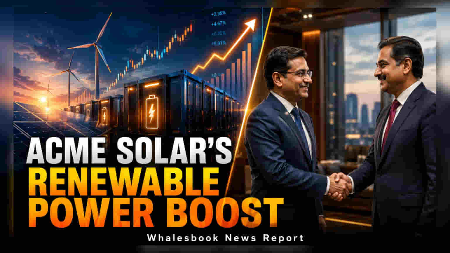 ACME Solar को ₹3,405 करोड़ का PFC लोन मिला, 250 MW प्रोजेक्ट के लिए फंडिंग पक्की
