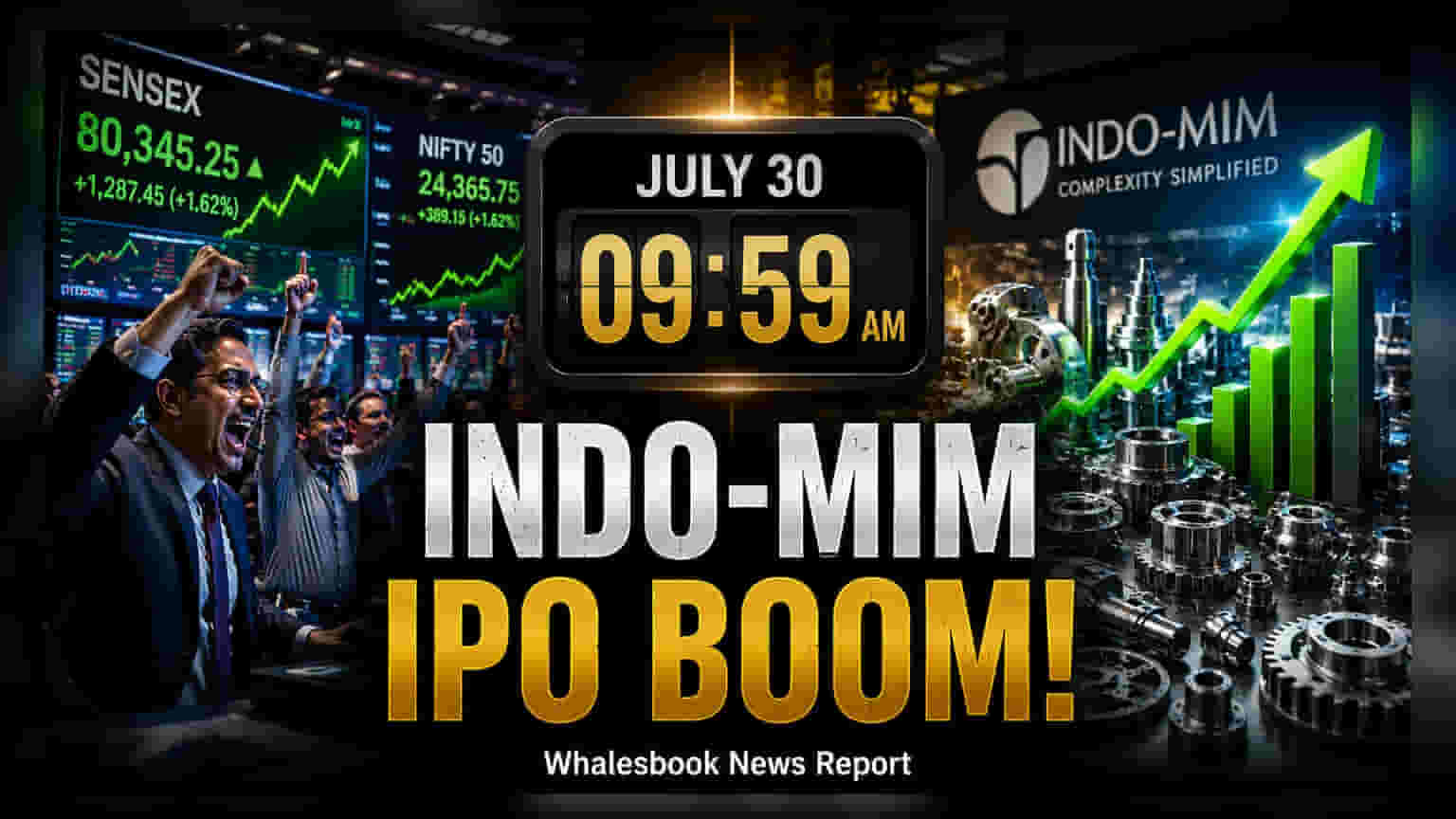 Indo-MIM Share Listing: IPO पर लगा **72 गुना** से ज्यादा का दांव, ₹485 के इश्यू प्राइस पर ₹665 पर लिस्टिंग की उम्मीद