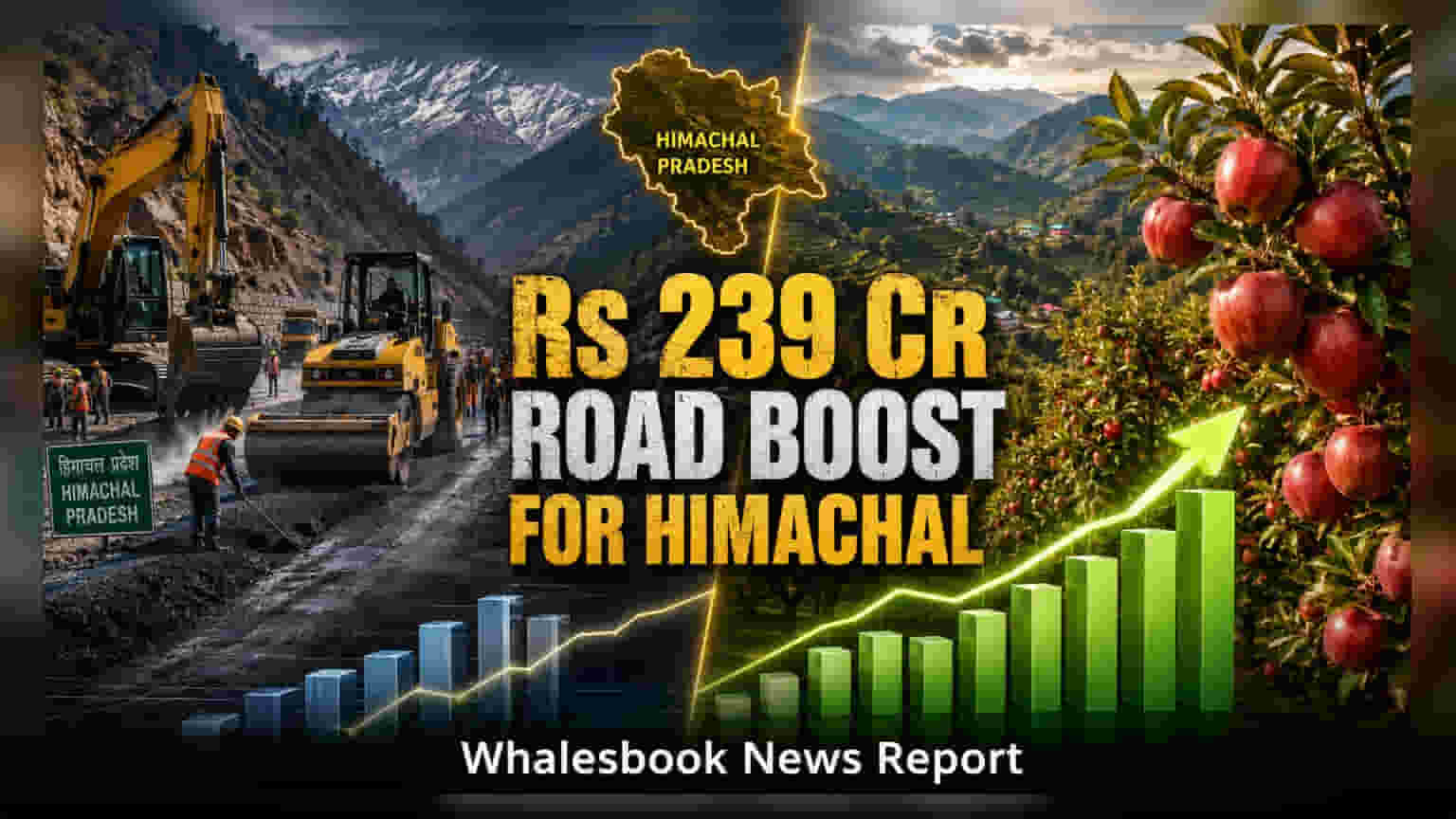 Himachal Pradesh Road Upgrade: ₹239 कोटींचा निधी मंजूर, शेतकरी आणि वाहतुकीला मोठी चालना!