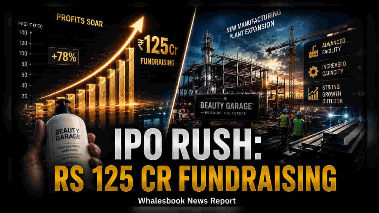Beauty Garage IPO: ₹125 కోట్లతో కొత్త ప్లాంట్‌కు రంగం సిద్ధం!