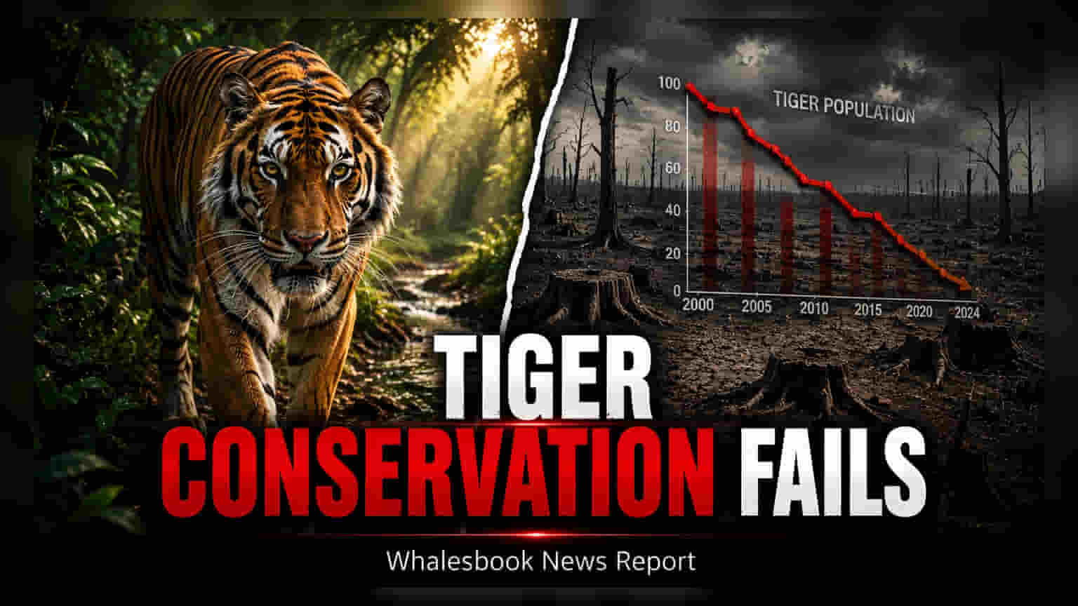भारताच्या व्याघ्र संवर्धन धोरणावर डेटावरून टीका