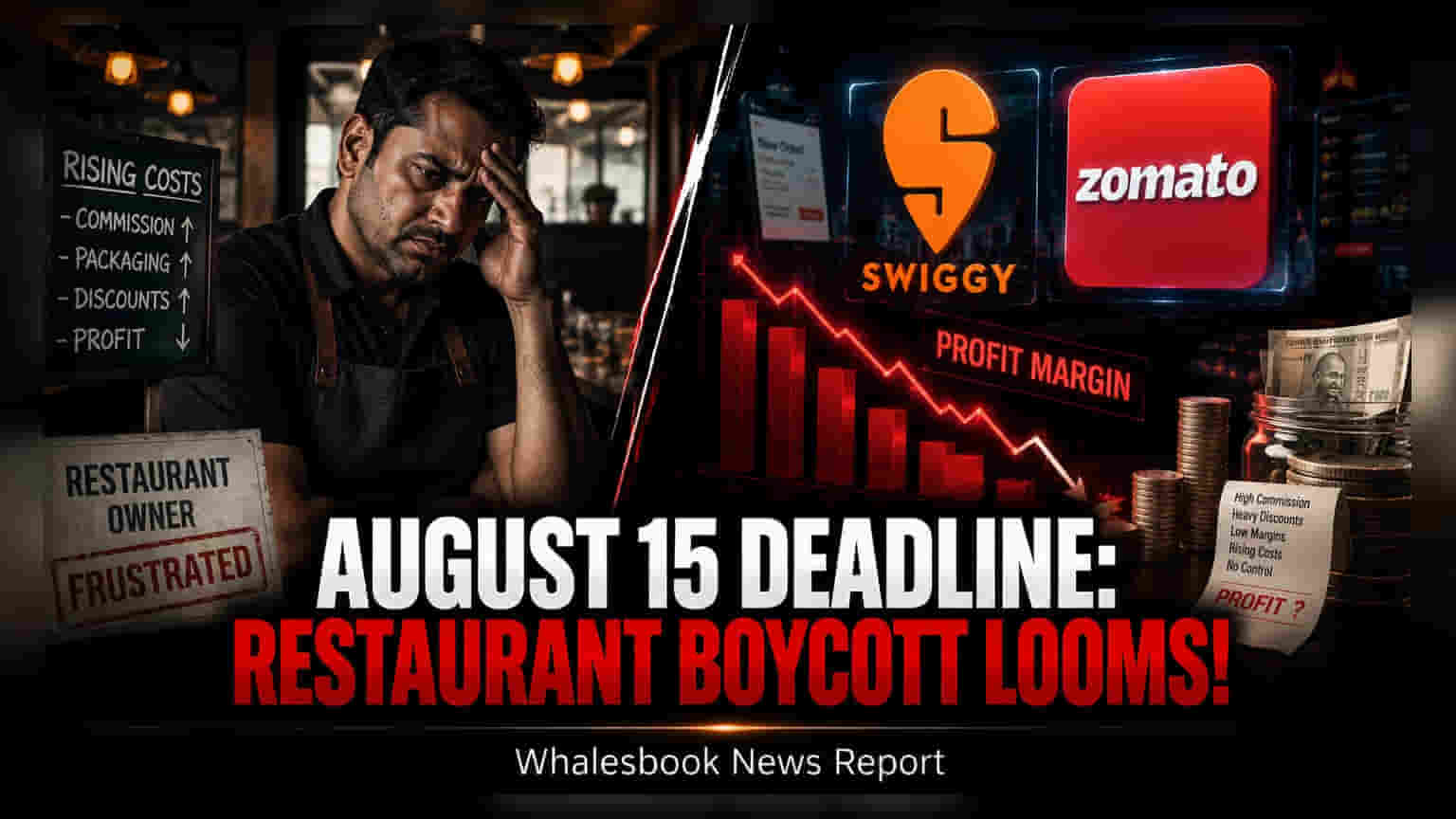 Bengaluru Restaurants vs Swiggy & Zomato: 15 ऑगस्टपासून मोठे आंदोलन, कंपन्यांना मोठा धक्का बसणार?