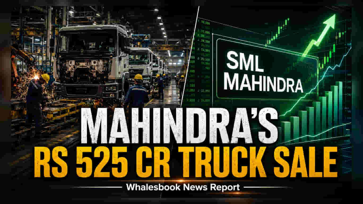 Mahindra & Mahindra चा मोठा निर्णय! ट्रक बिझनेस ₹525 कोटींना विकणार; SML Mahindra मध्ये होणार विलीनीकरण