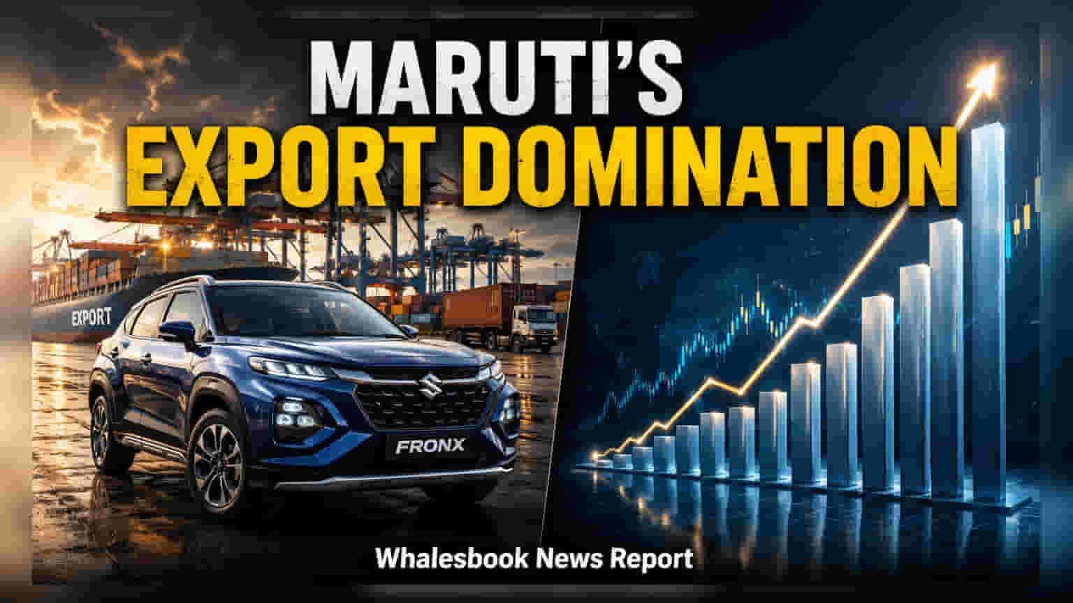 Maruti Suzuki Captures 55.5% of India PV Exports in Q1 FY27