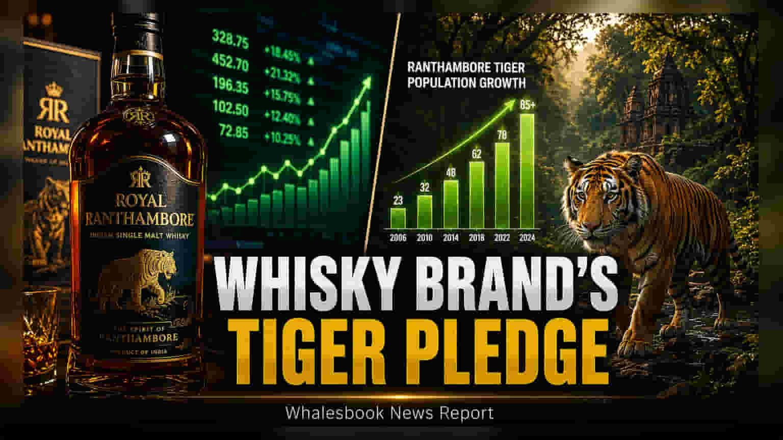 Radico Khaitan का बड़ा ऐलान! Royal Ranthambore Whisky के ज़रिए बाघों के संरक्षण में सहयोग जारी