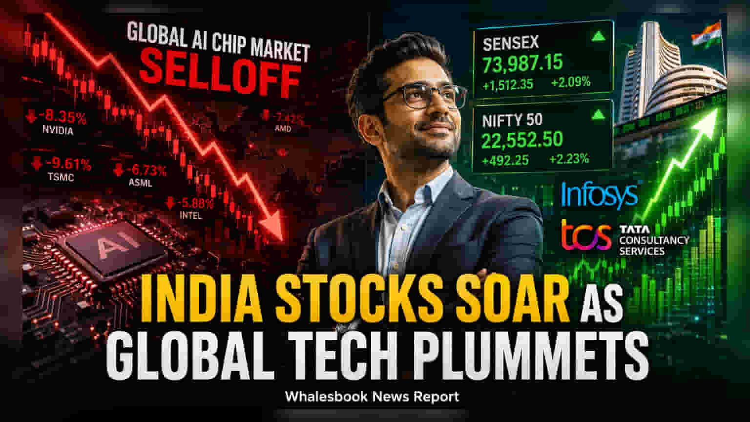 Sensex 888 ਅੰਕਾਂ 'ਤੇ ਪਹੁੰਚਿਆ! IT ਤੇ Metal ਸਟਾਕਾਂ ਨੇ ਰੈਲੀ ਦੀ ਅਗਵਾਈ ਕੀਤੀ