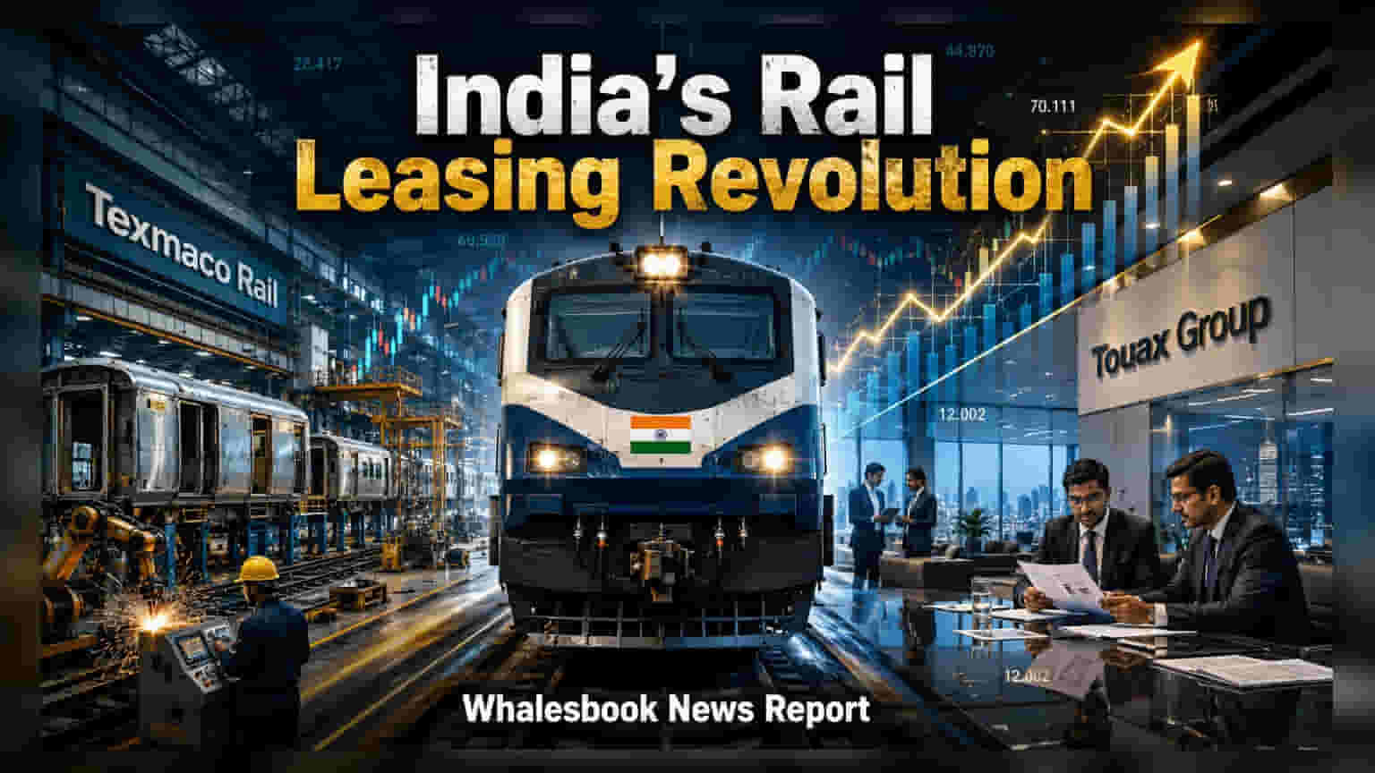 Texmaco Rail ਦਾ ਵੱਡਾ ਕਦਮ! Touax ਤੇ TrinityRail ਨਾਲ ਮਿਲ ਕੇ ਭਾਰਤ 'ਚ ਬਣਾਉਣਗੇ ਰੇਲਵੇ ਲੀਜ਼ਿੰਗ ਪਲੇਟਫਾਰਮ