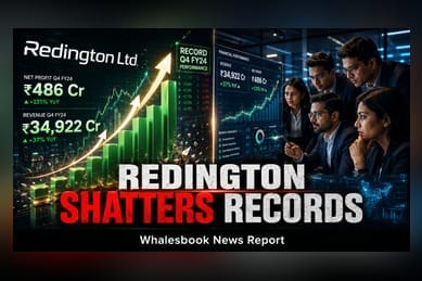 Redington Q1 Profit Jumps 77% to ₹486 Crore on Record Revenue