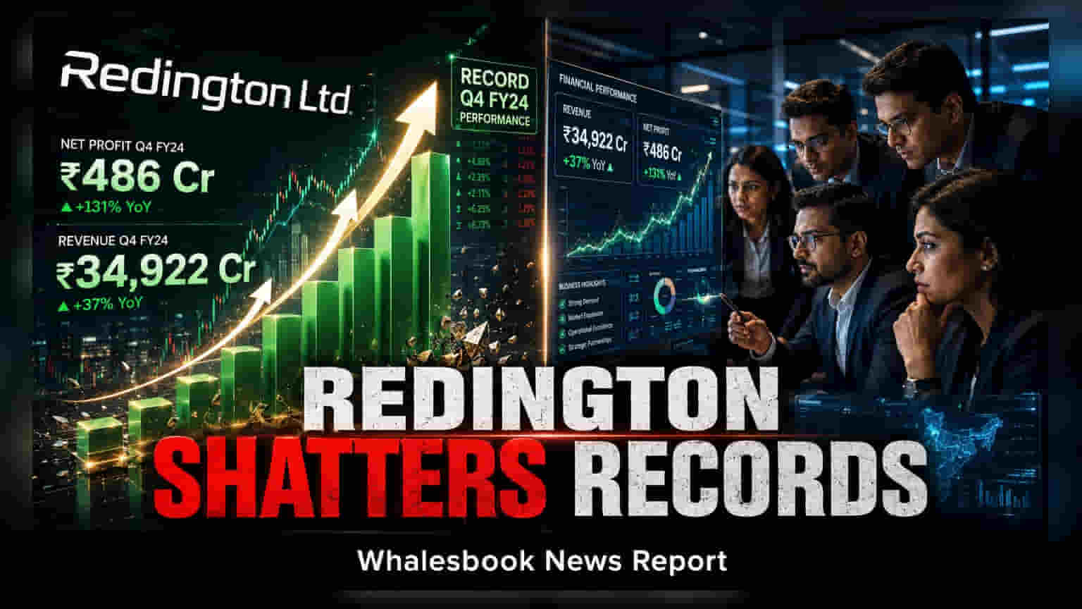 Redington Q1 Profit ₹486 कोटींवर! रेकॉर्ड महसुलासह शेअरमध्ये तेजी