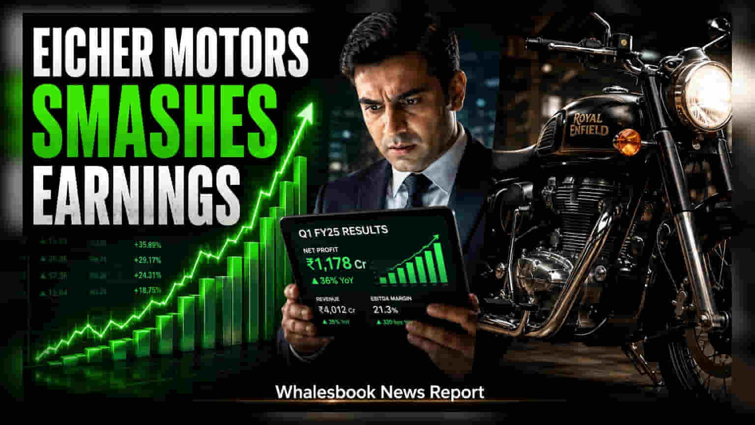 Eicher Motors Q1 Profit Rises 21% to ₹1,462 Crore