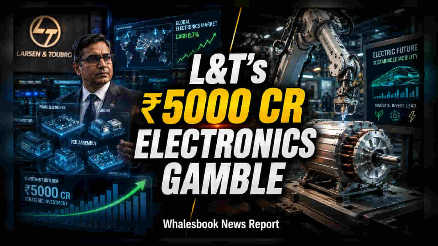 L&T Bets ₹5,000 Crore on New Electronic Products Unit