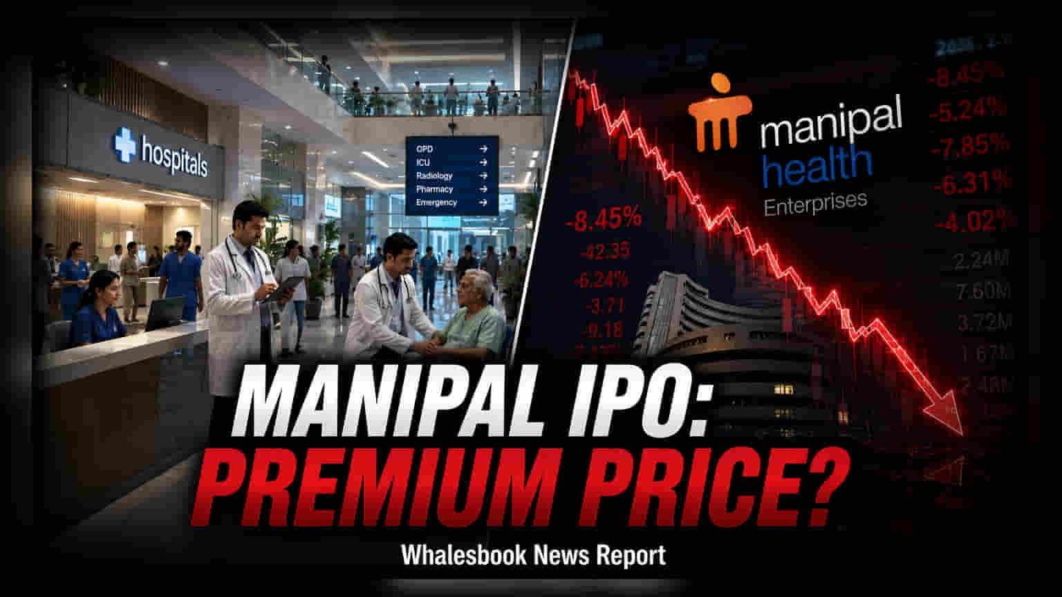 Manipal Health IPO: ₹9,275 કરોડનો ઇશ્યૂ ખુલ્યો, દેવું ઘટાડવા પર ફોકસ