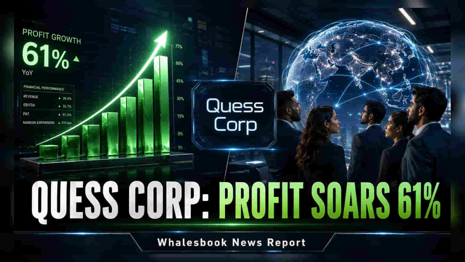 Quess Corp Share Price: પ્રથમ ક્વાર્ટરમાં 61% નો તોતિંગ નફો, જાણો શું છે કારણ