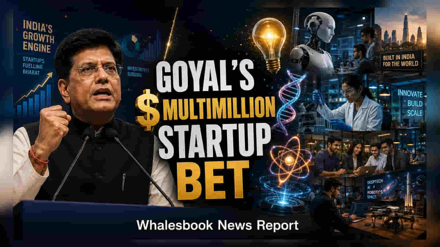 Piyush Goyal Urges Domestic Investment in Indian Startups