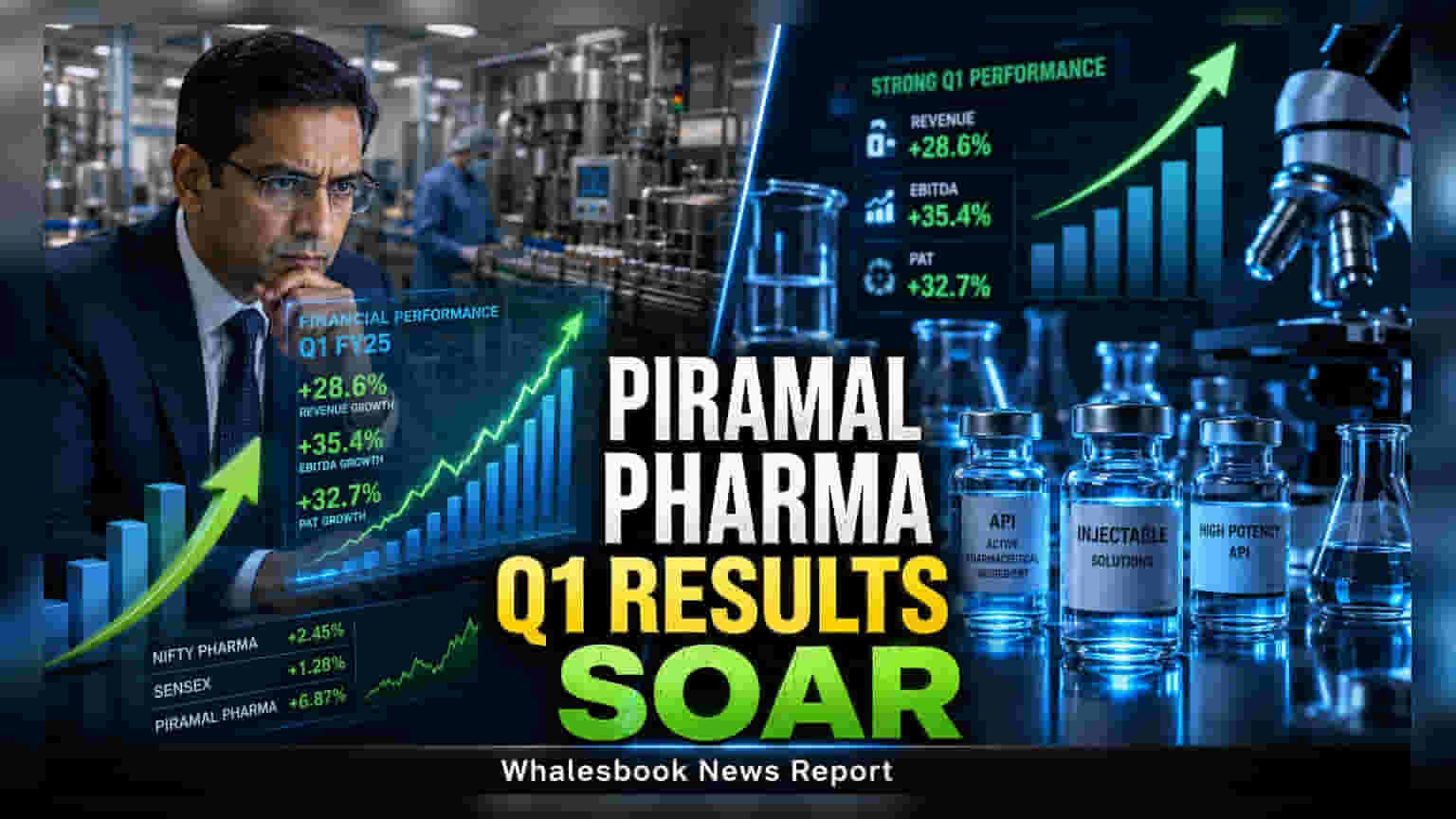Piramal Pharma Q1 Loss Narrows to ₹69 Cr, Revenue Up 17%