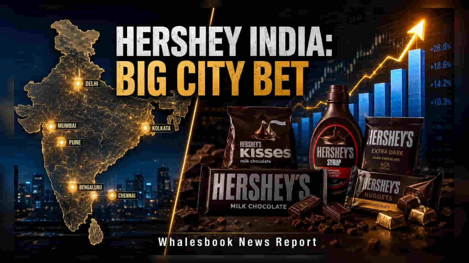 Hershey India Shifts Focus to 6 Metro Cities, Exits Non-Metro General Trade