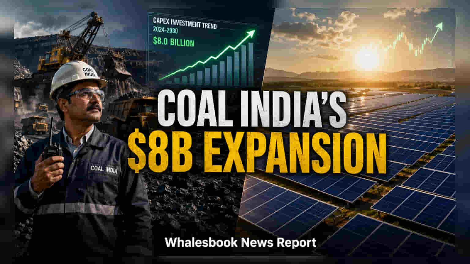 Coal India Plans ₹68,000 Crore Expansion Through FY30