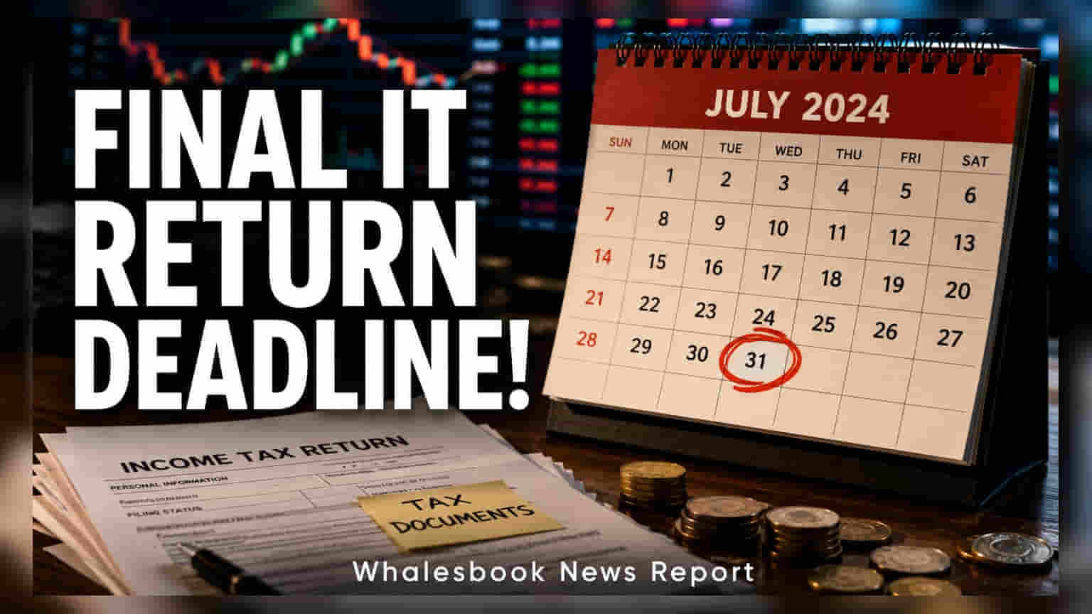 ITR Filing Deadline July 31: Checklist For Taxpayers