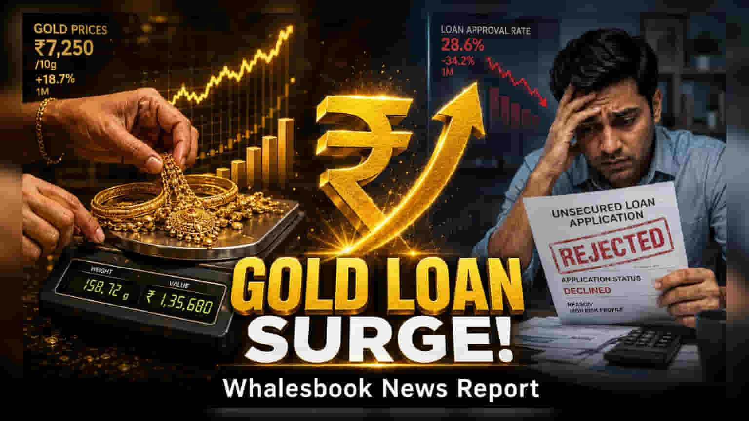 Gold Loans Grow 50% in FY26 as Borrowers Shift From Unsecured Credit