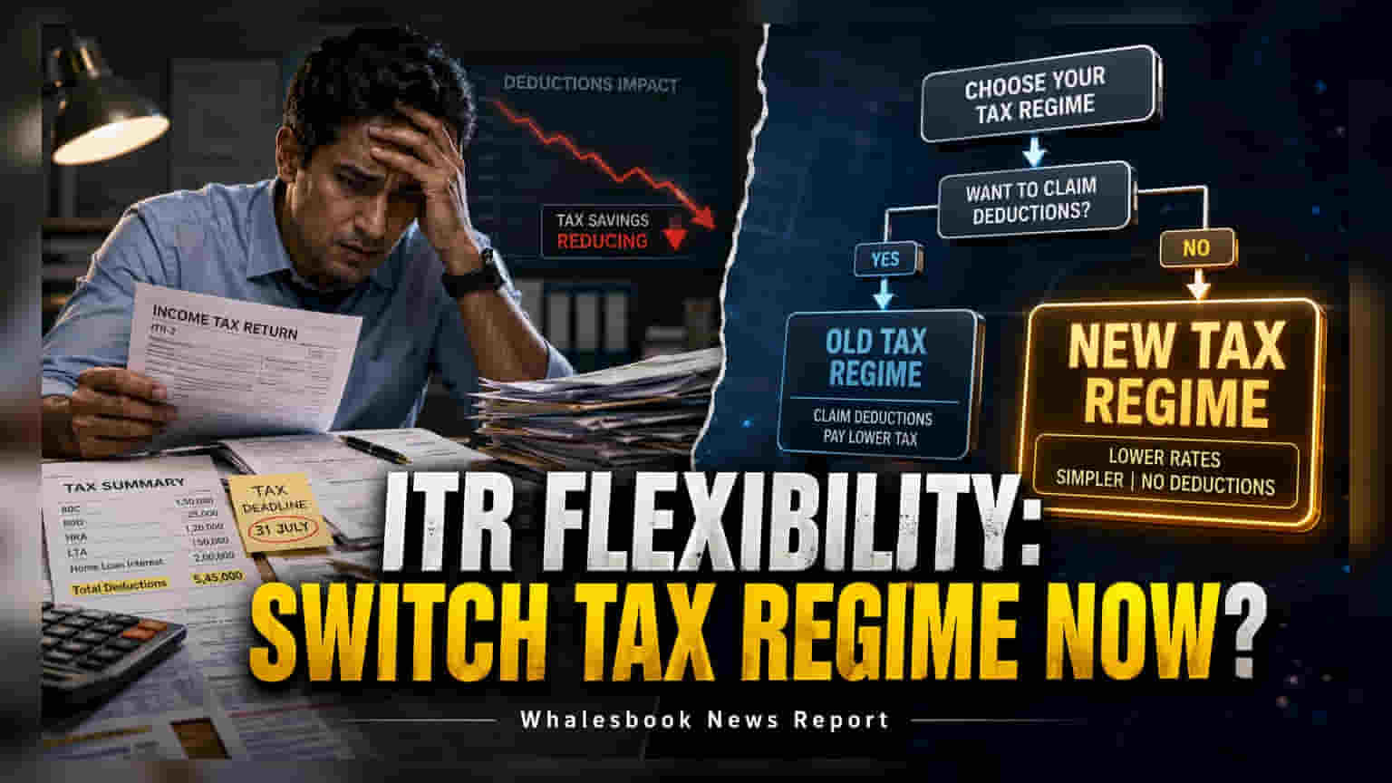 Switching Tax Regimes During ITR Filing: Key Rules For 2026