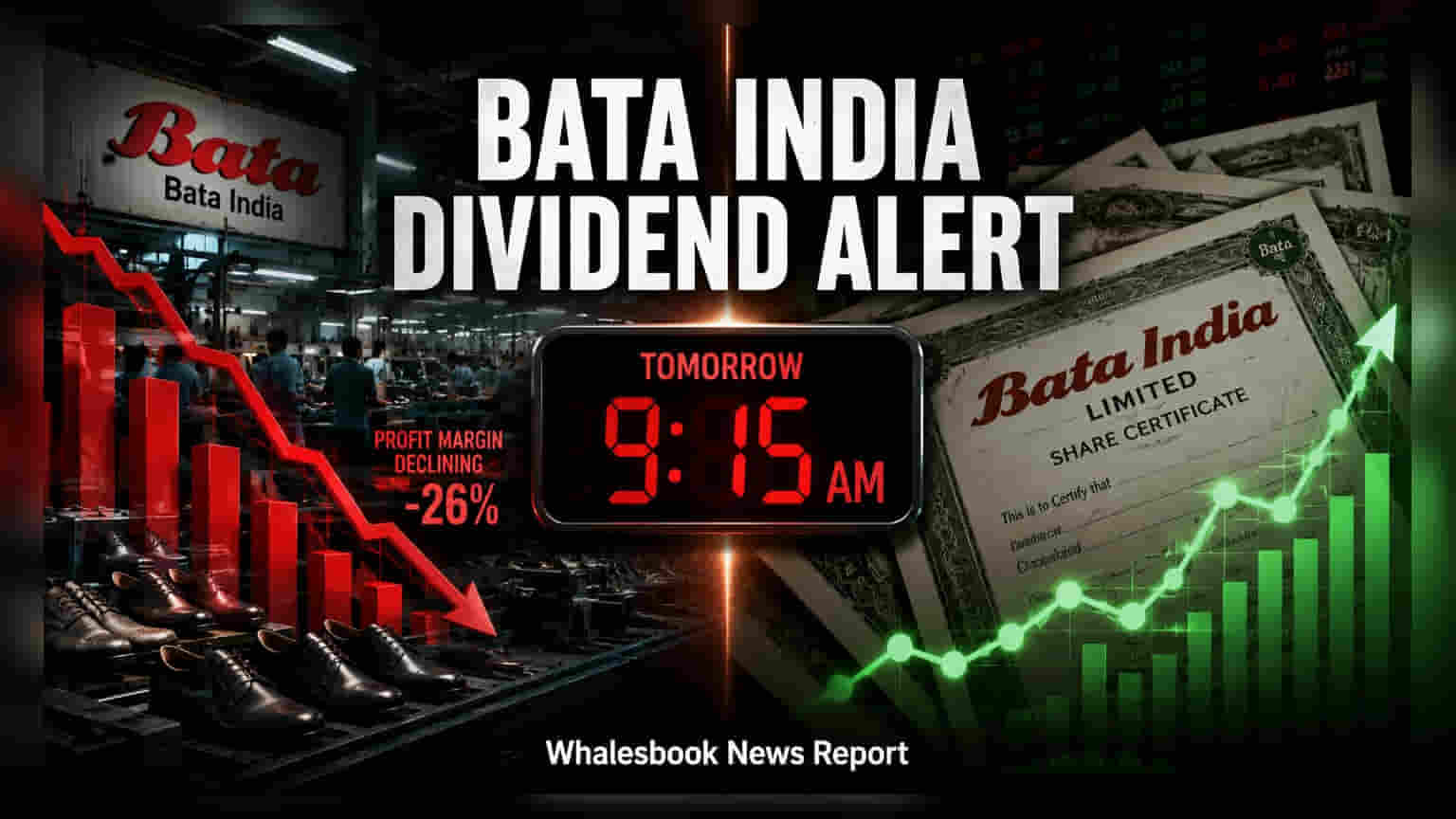 Bata India Share Price: दिवाली से पहले डिविडेंड का तोहफा, पर मुनाफे में भारी गिरावट!