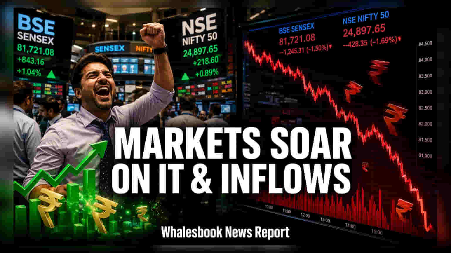 Sensex 77,726 के पार, IT स्टॉक्स में खरीदारी और FII निवेश से बाजार में तेजी