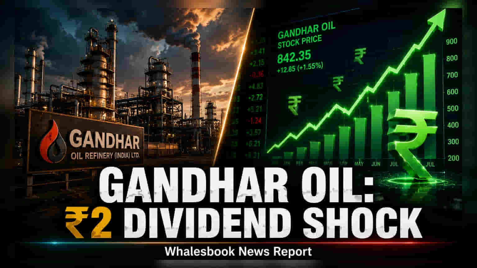 Gandhar Oil Share Price: गुंतवणूकदारांसाठी आनंदाची बातमी! ₹2 चा अंतरिम डिव्हिडंड जाहीर, सोबत दमदार प्रॉफिट!