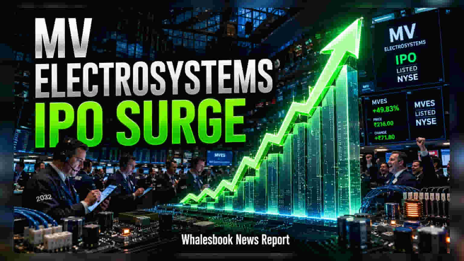 MV Electrosystems IPO Subscribed 45% On Day One