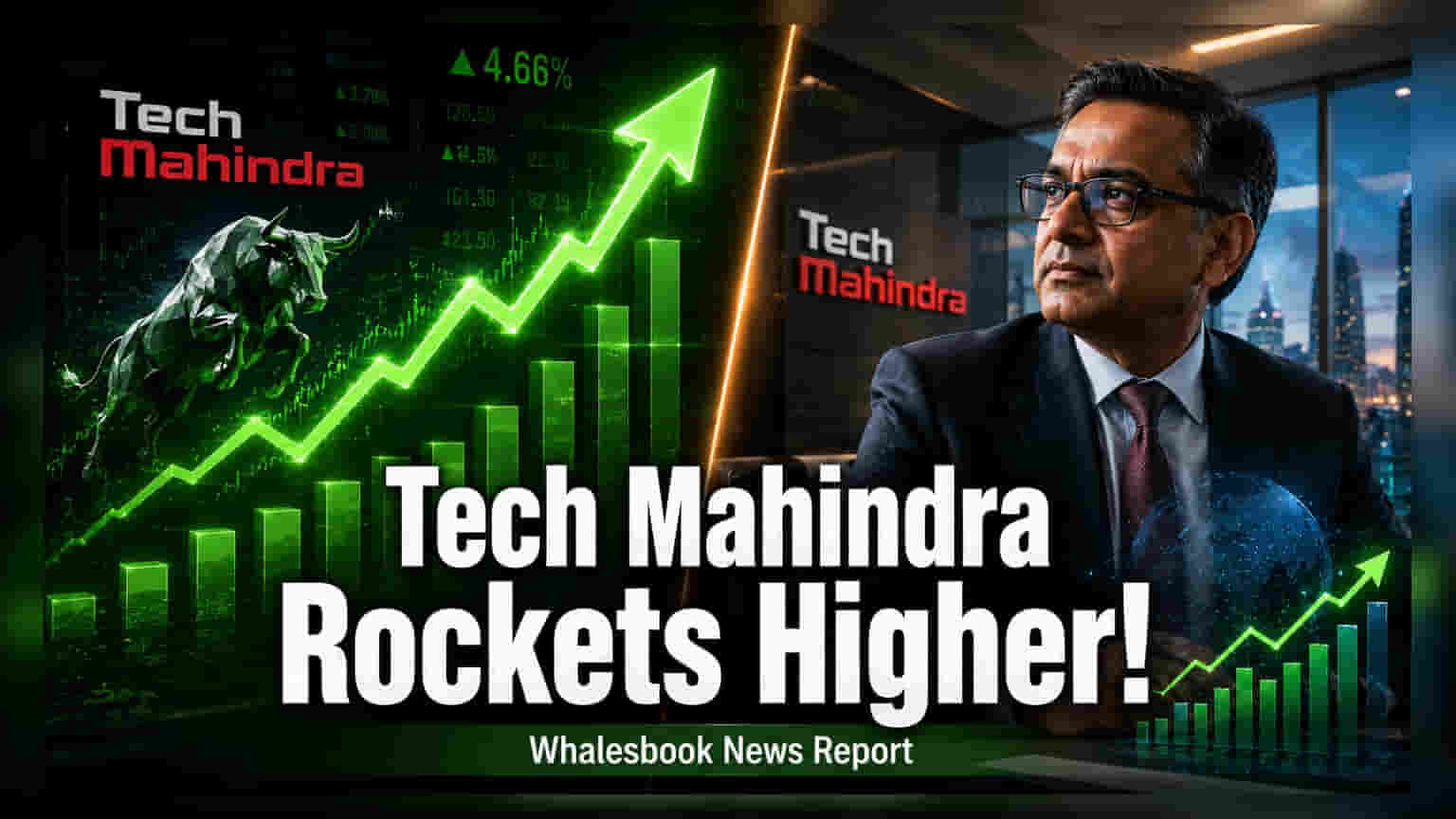 Tech Mahindra Shares Rise 2.14% After June Quarter Profit
