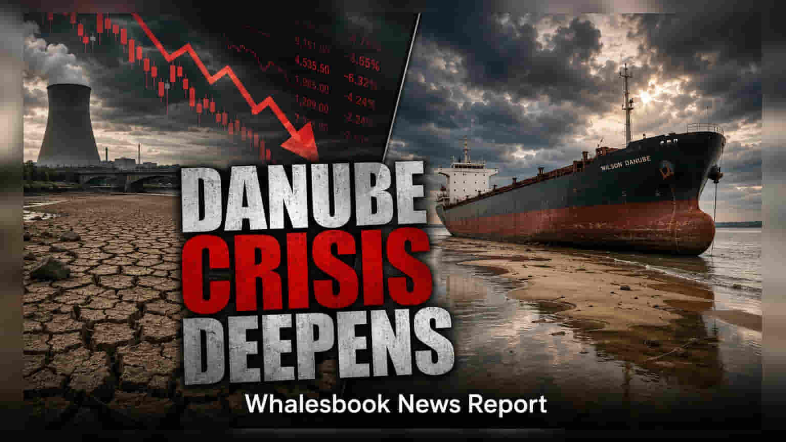 Danube River Drought Hits European Industry and Power Output