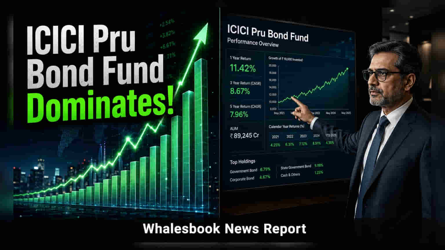 ICICI Pru All Seasons Bond Fund Leads Peers With 7.2% CAGR