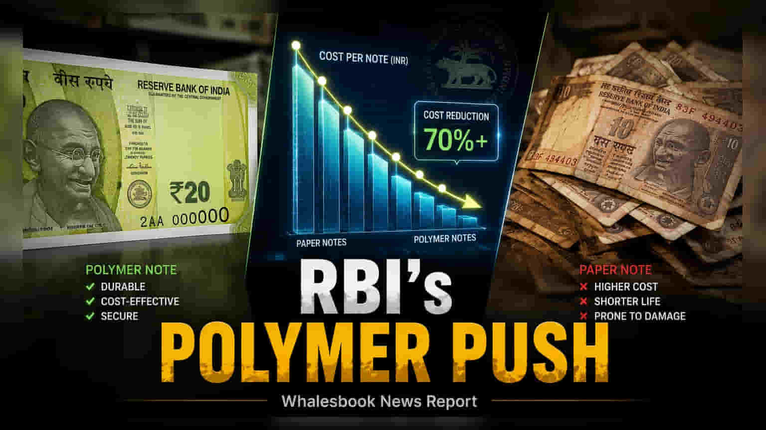 RBI ਨੇ ਚਲਾਈ ਨਵੀਂ ਪਾਲਿਸੀ: ਹੁਣ ₹10 ਅਤੇ ₹20 ਦੇ ਨੋਟ ਬਣਨਗੇ ਪੌਲੀਮਰ ਦੇ!