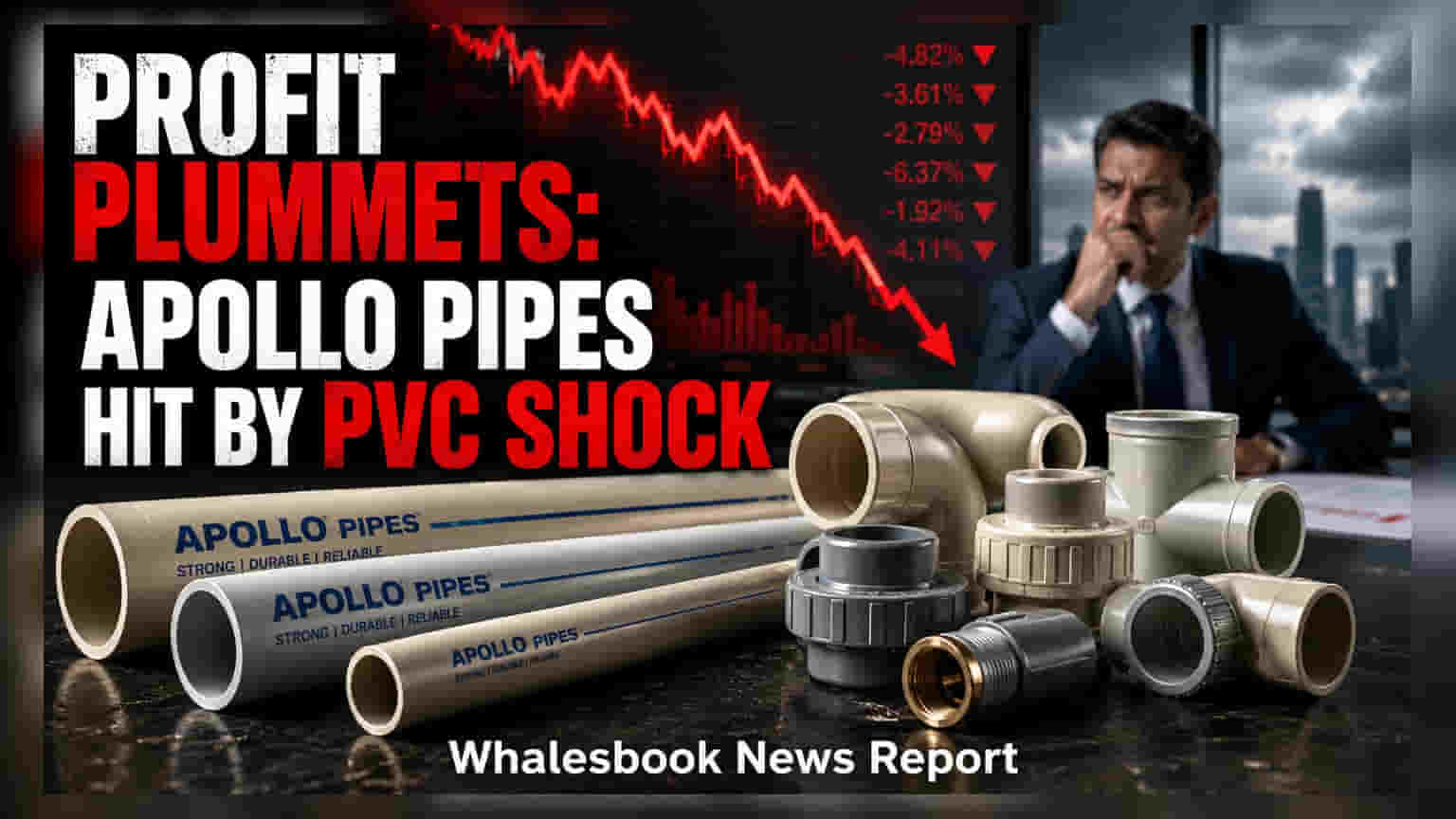 Apollo Pipes Reports Q1 Loss of ₹2.5 Crore as PVC Prices Swing